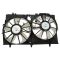 10-15 Lexus RX350. 11-16 Sienna w/3.5L (w/ or w/o Tow Package) Radiator Dual Cooling Fan Assy