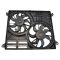 15-17 Ford Edge w/2.0L, 2.7L, 3.5L; 16 Lincoln MKX w/Standard Cooling Radiator Dual Cooling Fan Assy