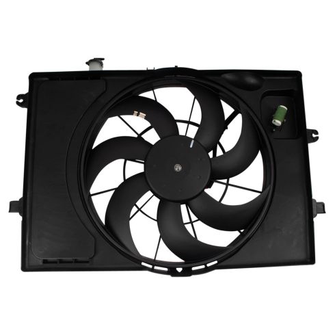 Dual Radiator & Condenser Fan Assembly