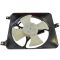 94-97 Honda Accord Mitsuba Type Radiator & AC Condenser Fan PAIR