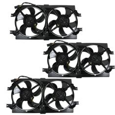 98-04 Intrepid, Concorde, 300M Dual Cooling Fan Assy (3 Pack)