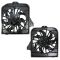 01-05 Dodge Chrysler Mini Van Radiator & AC Condenser Fan Kit