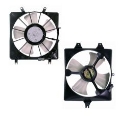 03-07 Honda Accord 3.0L Radiator & AC Condenser Fan Kit