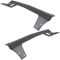 07-15 Jeep Wrangler Single 50 Inch LED Light Bar Mounting Bracket Pair