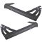 07-15 Jeep Wrangler Single 50 Inch LED Light Bar Mounting Bracket Pair