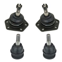 73-95 Chevy; GMC P/U, Van Multifit 2WD Front Upper & Lower Ball Joint (Set of 4)