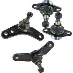 02-06 Mini Cooper; 07-08 Cooper Convertible Front Inner & Outer Lower Ball Joint Kit (Set of 4)