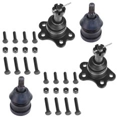 1988-92 Chevy GMC 2WD Upper & Lower Ball Joint Kit (Set of 4)