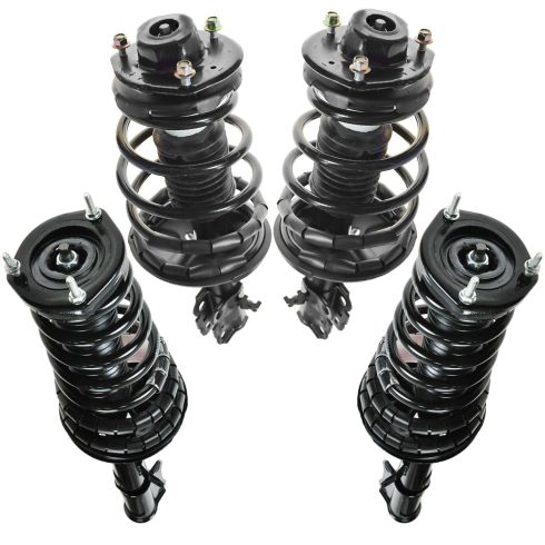 97-99 Toyota Camry Front & Rear Complete Strut & Spring Assembly Set (4pc)