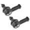 83-05 Chry Ddge Eagle Hyndai Mazda Mitsu Ply Multifit Outer Tie Rod End PAIR