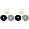 01-06 Chrysler Sebring, Dodge Stratus 2.4L 2.7L Upper Strut Mount Kit LF = RF PAIR