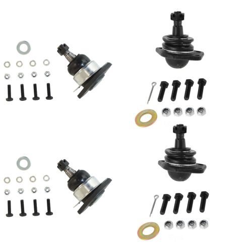 1997-04 Chevy GMC Olds Upper & Lower Ball Joint Set of 4
