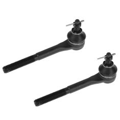 88-05 Cadillac Chevy GMC 4WD Front Inner Tie Rod End PAIR