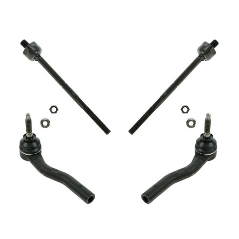 Inner & Outer Tie Rods (Set of 4)