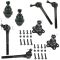 95-00 Suburban Escalade Tahoe Yukon K1500 K2500 Pickup 4WD Ball Joint/Tie Rod Kit