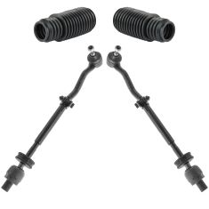 84-91 BMW 3 Series Inner & Outer Tie Rod Assy/Rack Boot Kit