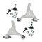 4 Piece Control Arm/Ball Joint Kit