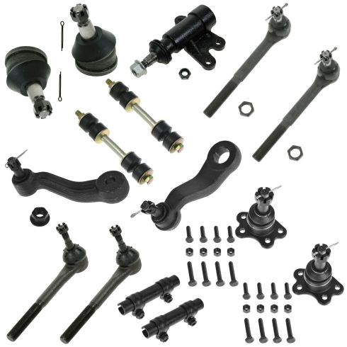 1993-00 Cadillac Chevy GMC Pickup SUV 2WD 15 Piece Front Suspension Kit