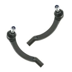 93-97 Volvo 850; 95-97 960; 98-00 S70, V70; 97-98 S90, V90 Front Outer Tie Rod End PAIR