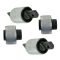 01-09 Volvo 60 Series; 01-07 70 Series Front Lower Control Arm Forward & Rearward Bushing (Set of 4)