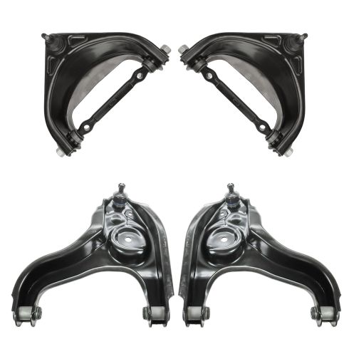 94-99 Dodge Ram 1500 w/ 2WD Front Upper & Lower Control Arm w/ BJ Set of 4