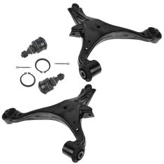 01-05 Honda Civic (Exc Hatchback) Front Lower Control Arm & Ball Joint Kit (Set of 4)