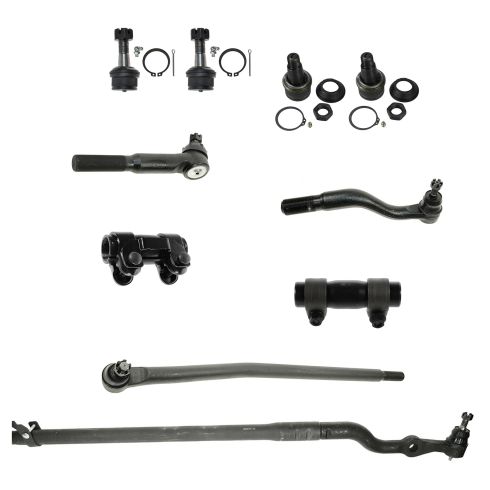 00-05 Ford Excursion; 99-04 F250, F350, F450, F550 Front Suspension Kit (10 Piece)