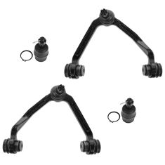 97-02 Expedition; 97-04 F150; 97-99 F250; 98-02 Navigator Upr Control Arm/Lwr Ball Joint (Set of 4)