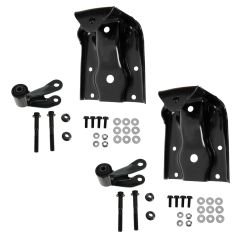 1A Auto Rear Leaf Spring Shackle Bracket Repair Kit Pair Set of 2 for Ford Mazda Truck 