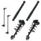 99-04 Honda Odyssey Front Struts & Springs, Rear Shocks, & Front Sway Bar End Links Kit (Set of 6)