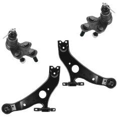 04-10 Toyota Sienna Front Lower Control Arms with Ball Joint Set