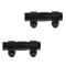 80-96 Ford Bronco, F150 4WD 10 Piece Front Suspension Kit