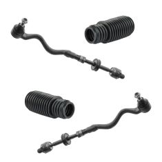 92-02 BMW 3 Series Multifit Steering Rack & Pinion Bellow & Outer Tie Rod Assy Kit (Set of 4)