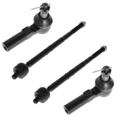 01-07 Ford Escape; 01-06 Tribute; 05-07 Mariner Inner & Outer Tie Rod SET of 4