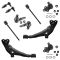 99-02 Mercury Villager, Nissan Quest Front Suspension Kit (10 Piece)