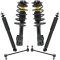 04-12 Malibu; 05-10 G6; 07-09 Aura Front & Rear Strut/Spring & Shock Absorber Kit w Sway Links