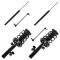 04-09 Mazda 3; 06-10 Mazda 5 Front Strut & Rear Shock Absorber SET w Sway Links