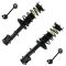 93-02 Corolla Prizm REAR Spring Struts & sway bar link Kit