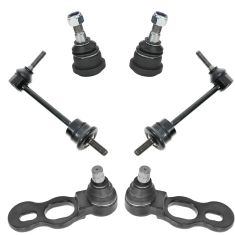 98-02 Crown Victoria, Grand Marquis, Towncar Ball Joint & Sway Bar Link SET