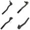 99-04 Jeep Grand Cherokee Front Inner & Outer Tie Rod End SET of 4