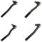 99-04 Jeep Grand Cherokee Front Inner & Outer Tie Rod End SET of 4