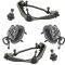 03-05 Aviator; 02-05 Explorer, Mountainer Front Upper Arm Lower BallJoint & Hub Kit