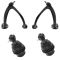 07-12 Avalanche, Silverado, Sierra Front Upper Control Arms & Lower Ball Joints Kit