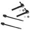 04-05 Classic; 97-03 Malibu; 99-04 Alero; 97-99 Cutlass; 99-05 Grand Am Inr & Otr Tie Rod (Set of 4)