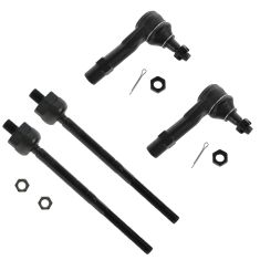 98-04 Ford, Mazda, Mercury Truck Multifit 4 Piece Inner & Outer Tie Rod End Kit