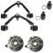 00-04 F150 Upr Control Arm/Lwr Ball Joint & Hub Kit (Set of 6)