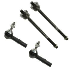 03-06 Ford Expedition; Lincoln Navigator Inner & Outer Tie Rod End Set of 4