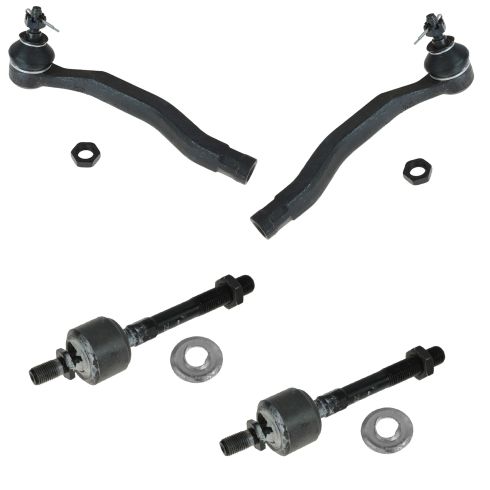 97-99 Acura CL; 94-97 Accord; 95-97 Odyssey; 96-99 Oasis Inner & Outer Tie Rod Set of 4