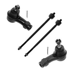 00-06 Ford Focus Inner & Outer Tie Rod Set of 4