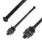 99-11 GM Full Size Truck SUV Hummer Multifit Front Inner & Outer Tie Rod End Set of 4